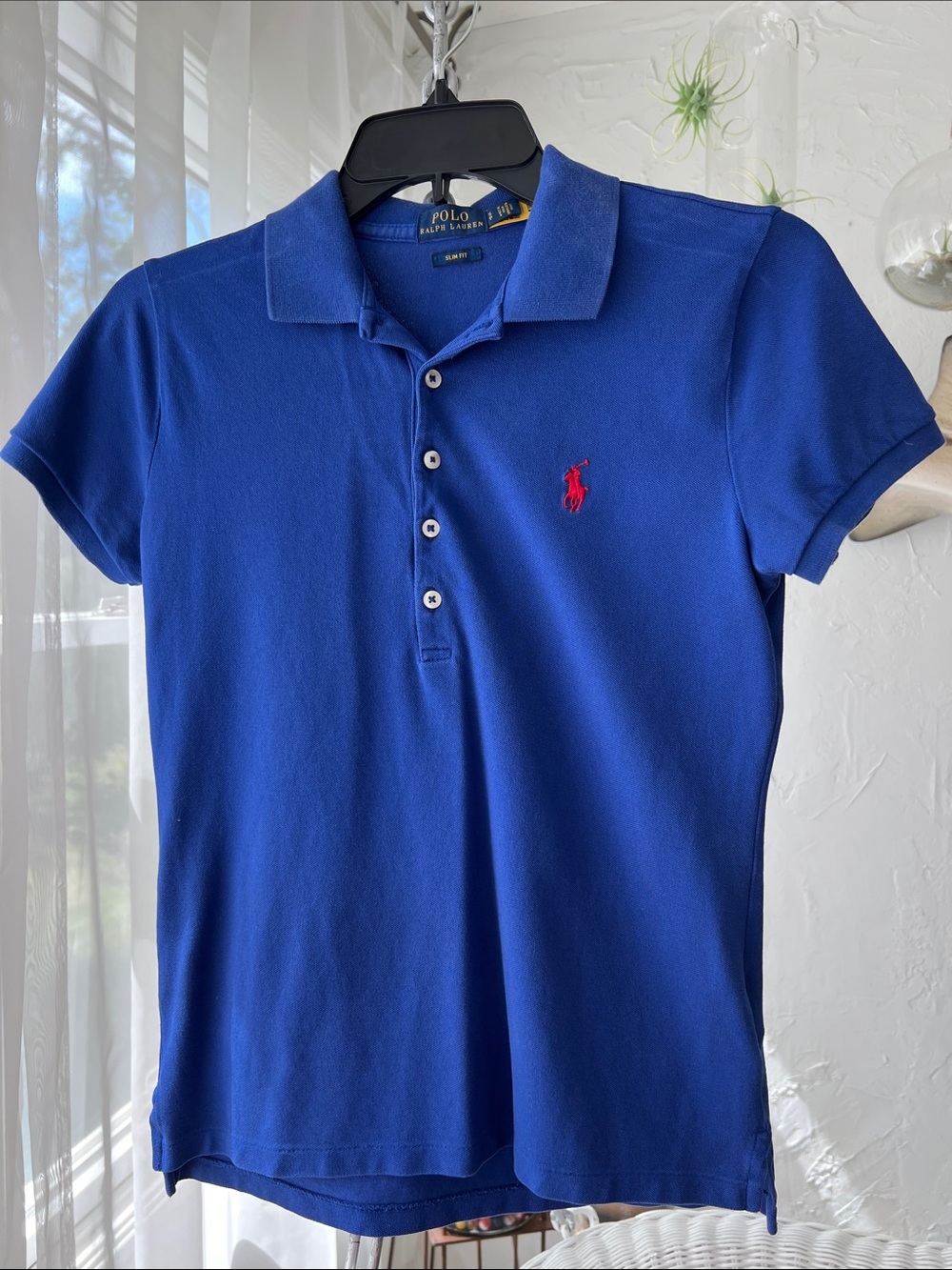 Polo by Ralph Lauren Royal Blue Polo with Red Pony Logo